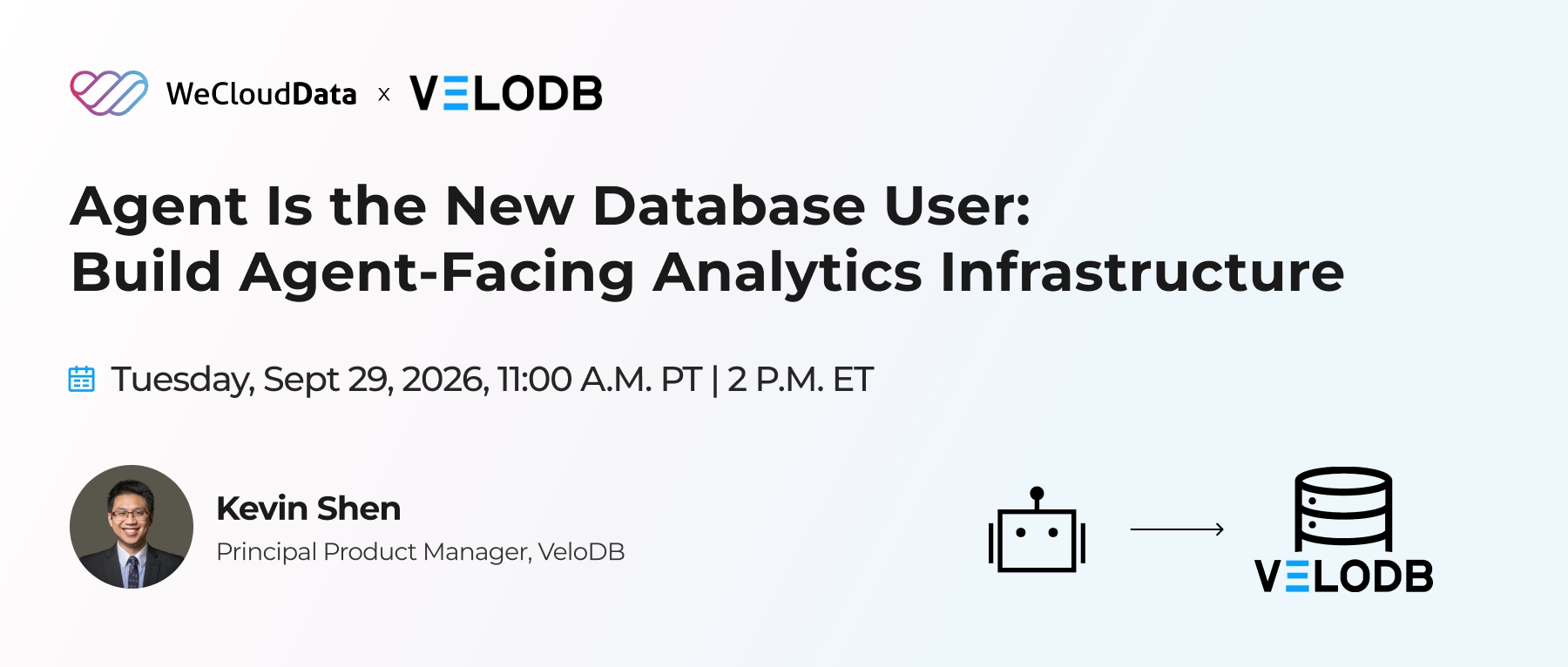 Agent Is the New Database User: Build Agent-Facing Analytics Infrastructure