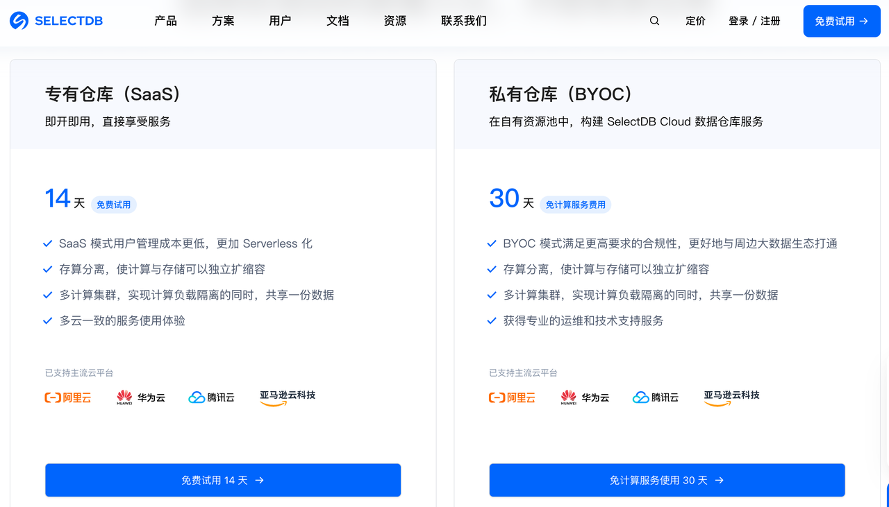 3-1. 新建 SelectDB Cloud 集群.png