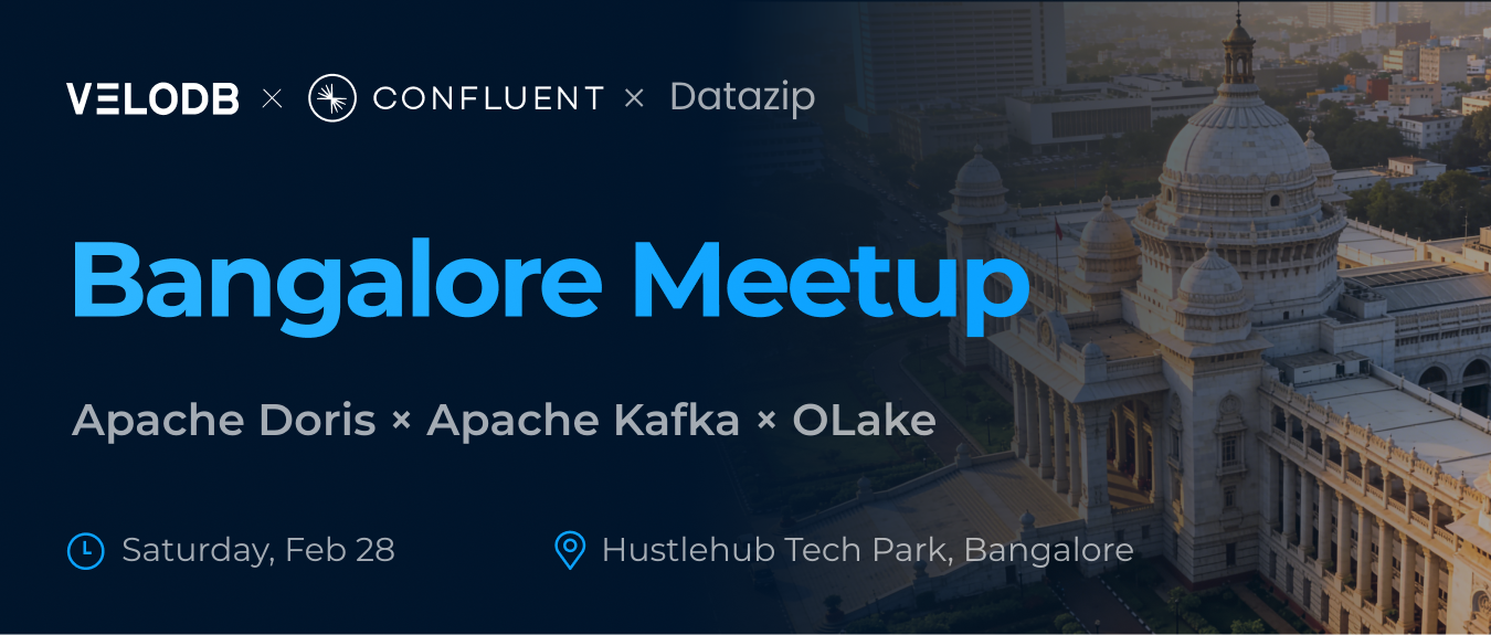Apache Doris × Apache Kafka × OLake Meetup